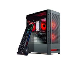 Blaze 4 Mini Gaming Tower: Monitor Sold Separately