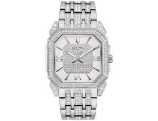 Men's Crystal Octava SS Bracelet Watch