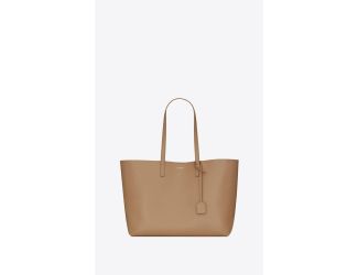 Large Supple E/W Tote Bag - Taupe