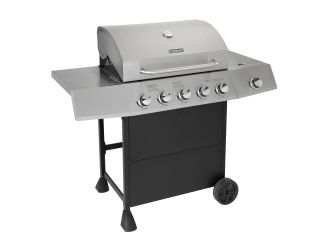 5 Burner Gas Grill w/ Side Burner