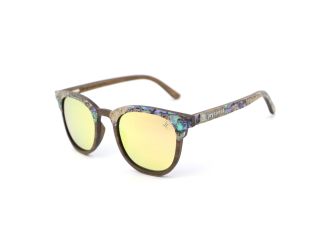 LowTide - Abalone Round Sunglasses Grey