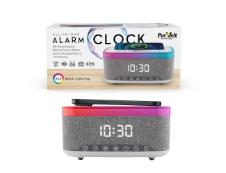 PurVolt All-in-One Bluetooth Clock Radio