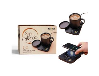 Sip & Charge 2-in-1 Wireless Charger & Mug Warmer