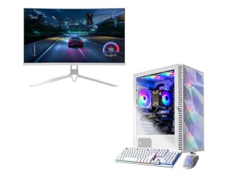 Polaris 3216 Gaming Tower Bundle with 27" Monitor