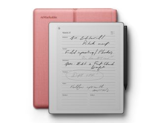 reMarkable Paper Pure 10.3" Paper Tablet Bundle with Marker Plus and Desert Pink Sleeve Folio