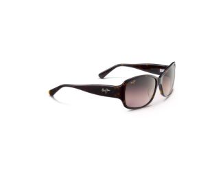 Nalani Polarized Sunglasses Dark Tortoise Frame Maui Rose Lens