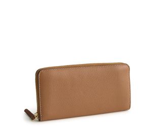 Continental Wallet-Moonless Roasted Pecan-Leather