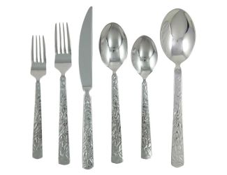 42pc Mercury Flatware Set