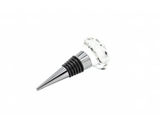 Full Faceted Crystal Wine Stopper