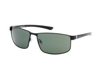 Mens Metal Rectangular Sunglasses-Gunmetal