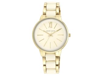 Women's Ivory and Gold Bracelet Watch