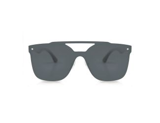 Royce - Frameless Wooden Sunglasses Silver