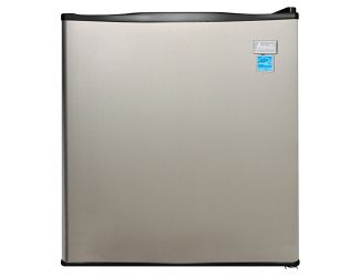 1.7 Cu. Ft. Compact Refrigerator Stainless Steel w/ Black Cabinet