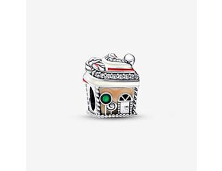 Festive Gingerbread House Charm