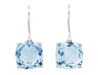 Blue Topaz Earrings
