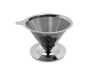 London Sip - Stainless Steel Coffee Dripper, 1-4 Cup