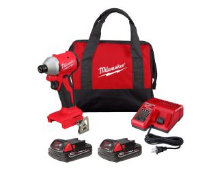 M18 Compact Brushless 1/4" Hex Impact Driver Kit