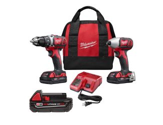 M18 Lithium Drill & Impact Driver Kit Plus Extra Battery