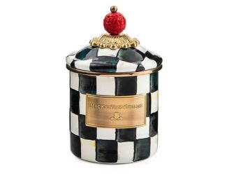 Sterling Check Demi Canister