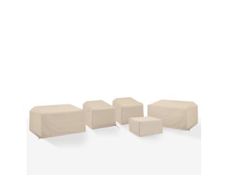 5Pc Outdoor Sectional Furniture Cover Set