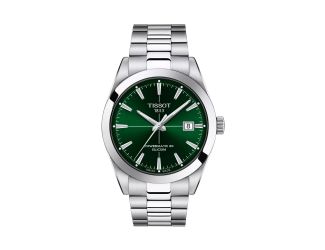 Men's Gentleman Powermatic 80 Silicium Automatic SS Watch Green Dial