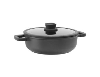 Leo Stone+ Recycled Cast Aluminum Non-Stick Ceramic Covered 5Qt. 2-handled Saut Pan, 11"