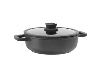 Leo Stone+ Recycled Cast Aluminum Non-Stick Ceramic Covered 5Qt. 2-handled Saut Pan, 11"