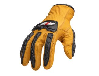 Cut Resistant Impact Leather Driver Gloves: Small