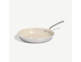 12-Inch CeramiClad Non-Stick Fry Pan - Sand
