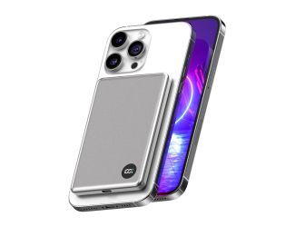 EliteMag 5K LCD Slim - Magnetic Wireless Battery Pack for iPhone - 5,000mAh