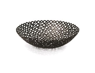 Iron Washer Bowl - 14" Black