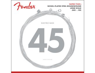 7250M Nickel Plated Steel Roundwound Long Scale Bass Strings