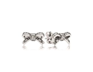 Sparkling Bow Earrings