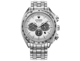 Citizen Men's Sport Luxury Stainless Steel Bracelet watch, Silver-Tone dial
