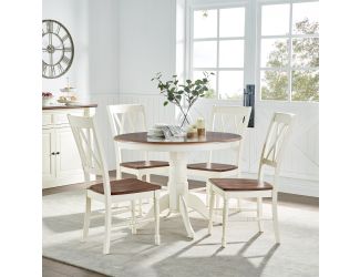 Shelby 5Pc Round Dining Set