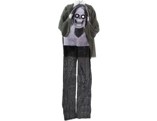 53-In. Henry the Headless Reaper w/ Animated Eyes, Indoor or Covered Outdoor Halloween Decoration, B