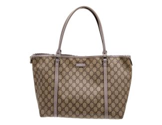 Gucci Original GG Supreme Canvas Joy Tote Large Lavender