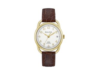 Ladies Leather Strap Watch