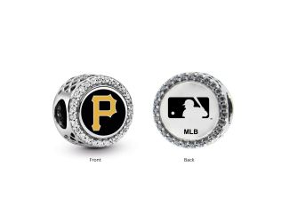 Button Charm - Pittsburgh Pirates