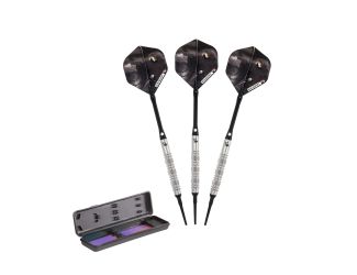 Elkadart Wizard 80% Tungsten Knurled and Ringed Soft Tip Darts 18 Grams
