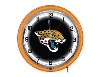 Jacksonville Jaguars 18" Neon Clock