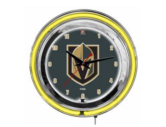 Golden Knights 14" Neon Clock