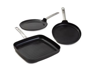 Leo Graphite 3pc Specialty Pan Set