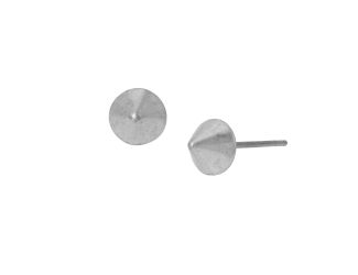 Sterling Silver Cone Stud Earrings