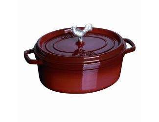 Cast Iron 5.75 Qt. Coq Au Vin Cocotte - Grenadine