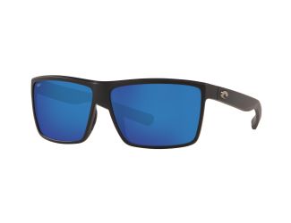 Rinconcito Matte Black with Blue Polycarbonate Polarized