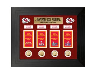 Kansas City Chiefs Gold Banner Collection