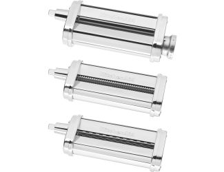 3-Piece Pasta Roller & Cutter Attachments for KitchenAid Stand Mixer