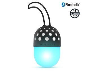 HyperGear Go-Glo LED Water Resistant Bluetooth Speaker