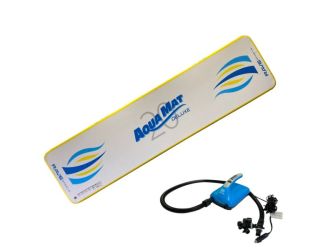 RAVE Sports - 20-Foot Aqua Mat Deluxe w/Rapid, Dual-Stage 12VDC Inflator/Deflator